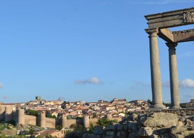 Vista de Ávila desde los Cuatro Postes