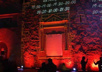 Vídeo mapping de Navidad en la Plaza de Pedro Dávila de Ávila